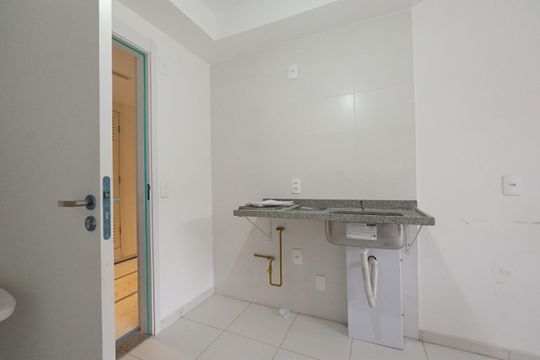 Cozinha de apartamento à venda com 2 quartos, 38m² em Chácara Klabin, São Paulo