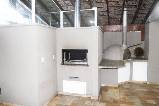 Área comum - Churrasqueira de apartamento à venda com 3 quartos, 67m² em Campestre, São Caetano do Sul