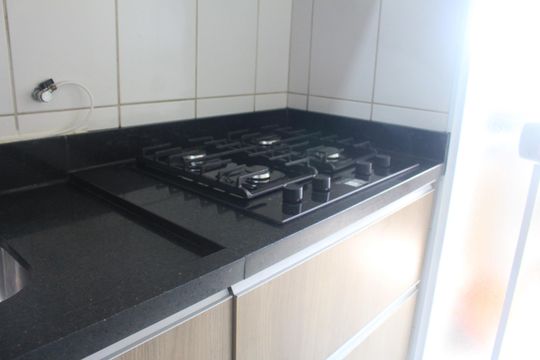 Cozinha de apartamento à venda com 3 quartos, 67m² em Campestre, São Caetano do Sul
