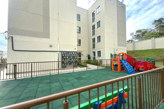 Área comum - Playground de apartamento para alugar com 2 quartos, 43m² em Tres Barras, Contagem