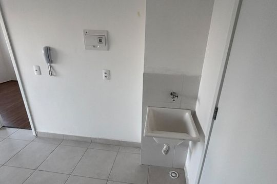 Área de serviço de apartamento para alugar com 1 quarto, 28m² em Brás, São Paulo