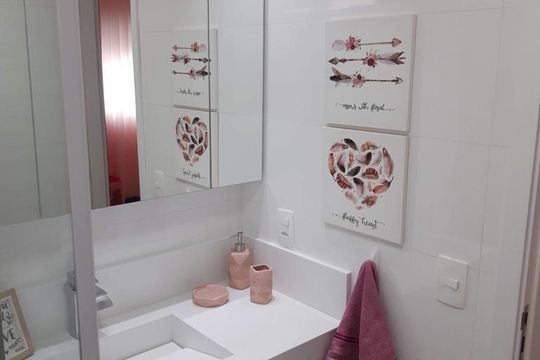 Banheiro 3 de apartamento à venda com 2 quartos, 86m² em Jardim Tabatinga, Guarulhos