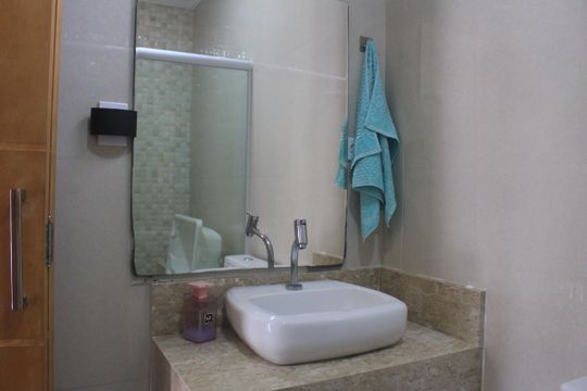 Banheiro da Suíte de casa à venda com 3 quartos, 161m² em Barcelona, São Caetano do Sul