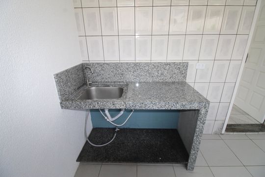 Área de Serviço de casa para alugar com 2 quartos, 60m² em Jardim Esplanada, São José dos Campos