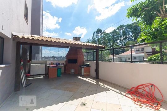 Área comum - Churrasqueira de apartamento para alugar com 3 quartos, 70m² em Nova Petrópolis, São Bernardo do Campo