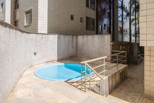 Área comum - Piscina de apartamento à venda com 2 quartos, 80m² em Lourdes, Belo Horizonte