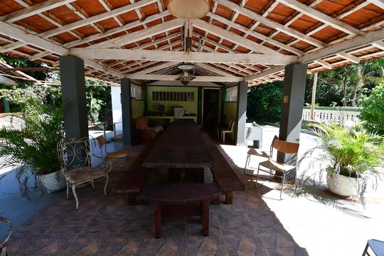 Espaço Gourmet de casa à venda com 2 quartos, 10000m² em Chácara Santa Margarida, Campinas