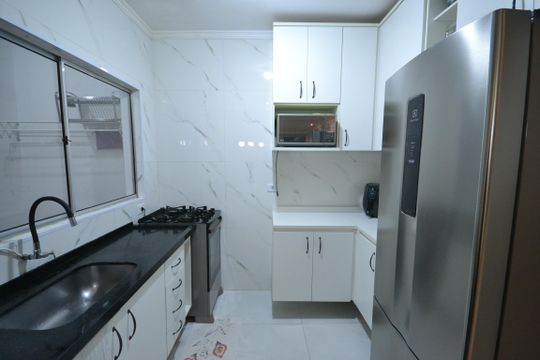 Cozinha de casa à venda com 3 quartos, 75m² em Jardim Boa Vista (zona Oeste), São Paulo