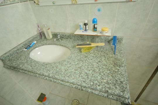 Banheiro  de casa de condomínio à venda com 2 quartos, 90m² em Vila Jerusalem, São Bernardo do Campo
