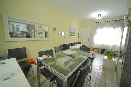 Sala de casa de condomínio à venda com 2 quartos, 90m² em Vila Jerusalem, São Bernardo do Campo