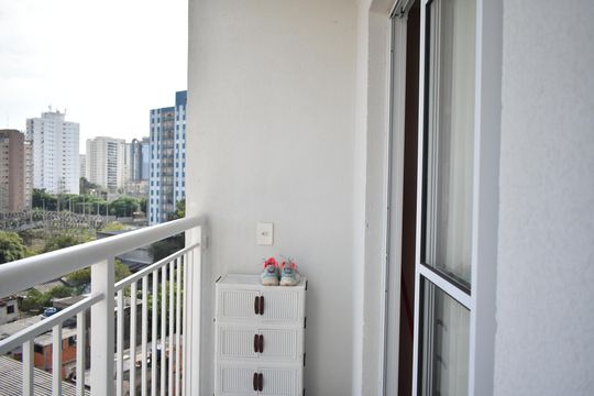 Sacada de apartamento para alugar com 1 quarto, 30m² em Planalto Paulista, São Paulo