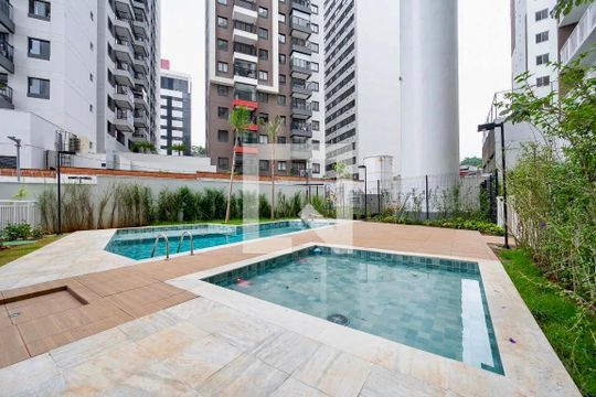 Área comum - Piscina de apartamento para alugar com 1 quarto, 30m² em Planalto Paulista, São Paulo