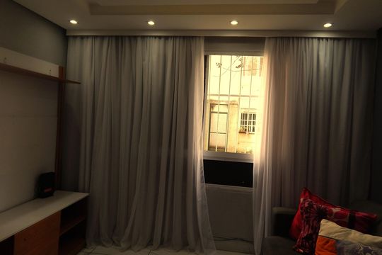 Sala  de apartamento para alugar com 2 quartos, 43m² em Santa Cruz, Rio de Janeiro