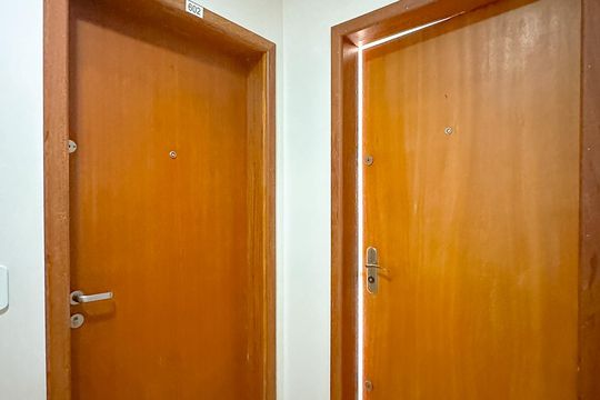 Hall social de apartamento para alugar com 1 quarto, 60m² em Bela Vista, São José
