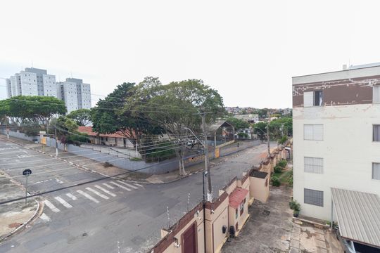 Vista do Quarto 01 de apartamento para alugar com 2 quartos, 60m² em Jardim do Lago, Campinas
