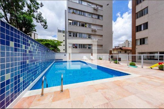 Área comum - Piscina de apartamento para alugar com 3 quartos, 100m² em Serra, Belo Horizonte