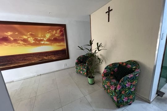 Hall de entrada de apartamento para alugar com 3 quartos, 95m² em Cascadura, Rio de Janeiro