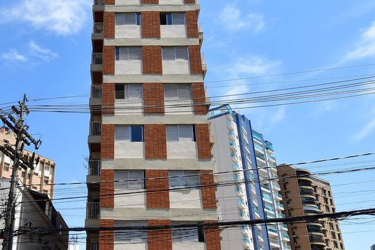 Fachada do Prédio de apartamento para alugar com 1 quarto, 59m² em Cambuí, Campinas