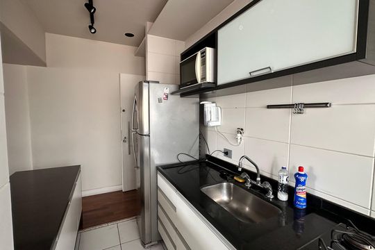 Apartamento para alugar com 1 quarto, 58m² em Brooklin Novo, São Paulo