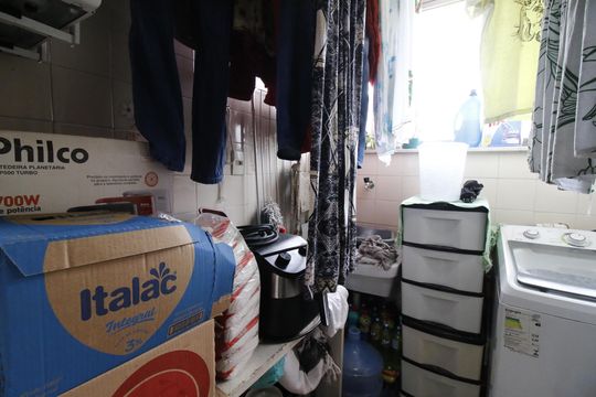 Área de Serviço de apartamento à venda com 2 quartos, 50m² em Taquara, Rio de Janeiro