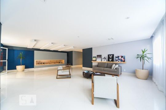 Área comum de apartamento para alugar com 1 quarto, 36m² em Rudge Ramos, São Bernardo do Campo