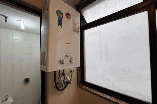 Cozinha e Área de Serviço de apartamento para alugar com 2 quartos, 83m² em Recreio dos Bandeirantes, Rio de Janeiro