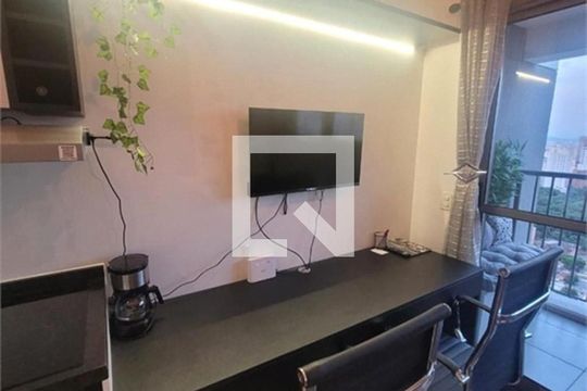 Sala de apartamento para alugar com 1 quarto, 35m² em Consolação, São Paulo