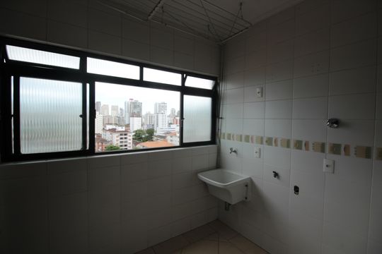Área de Serviço de apartamento para alugar com 3 quartos, 91m² em Boqueirão, Santos