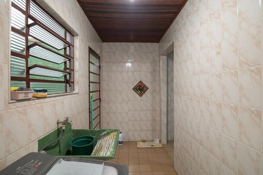 Área de Serviço de casa à venda com 3 quartos, 158m² em Jardim Santa Esmeralda, Hortolândia