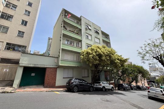 Fachada de apartamento para alugar com 1 quarto, 39m² em Centro Histórico, Porto Alegre