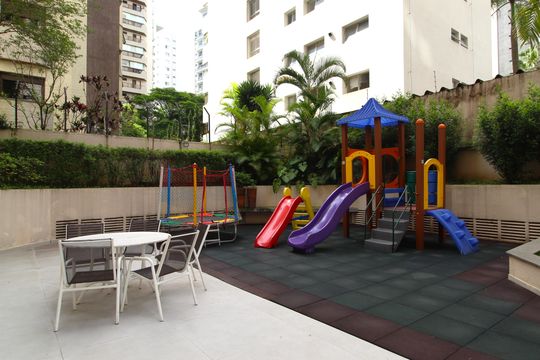 Área Comum - Playground de apartamento para alugar com 3 quartos, 155m² em Indianópolis, São Paulo