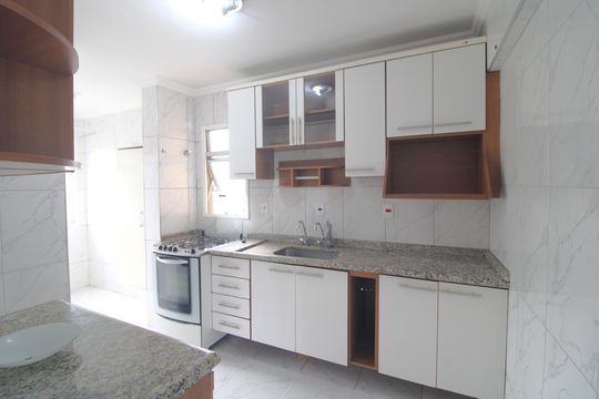 Cozinha de apartamento à venda com 2 quartos, 48m² em Vila Emir, São Paulo