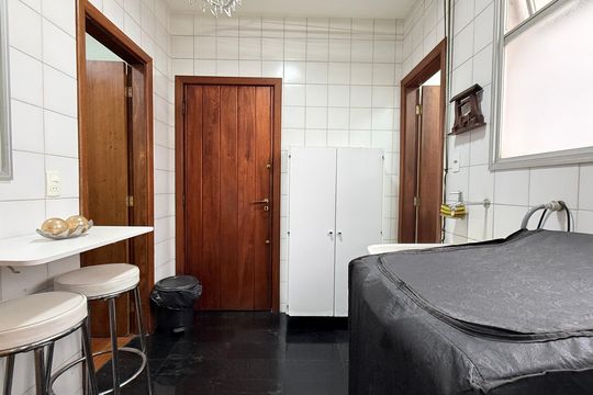 Cozinha e Área de Serviço de apartamento à venda com 3 quartos, 144m² em Gutierrez, Belo Horizonte