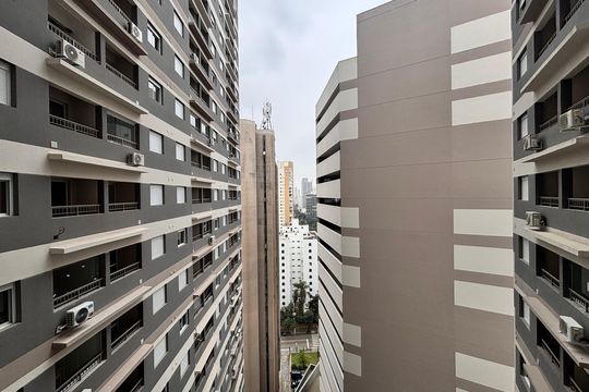 Varanda de apartamento para alugar com 1 quarto, 25m² em Vila Nova Conceição, São Paulo