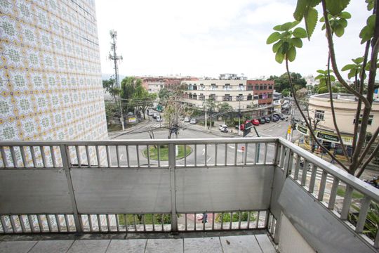 Varanda da Sala de apartamento à venda com 2 quartos, 82m² em Jacarepaguá, Rio de Janeiro