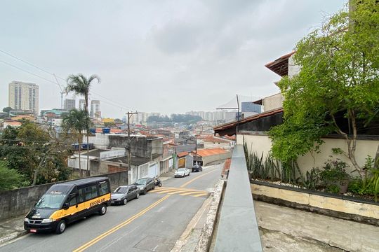 Varanda da Sala - Vista de casa à venda com 3 quartos, 292m² em Jaguaribe, Osasco