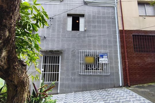Fachada + Plaquinha de casa para alugar com 2 quartos, 85m² em Jardim da Gloria, São Paulo