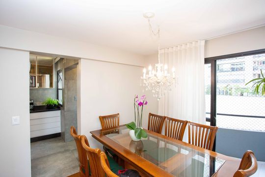 Sala de Jantar de apartamento à venda com 3 quartos, 93m² em Chácara Hungara, Diadema