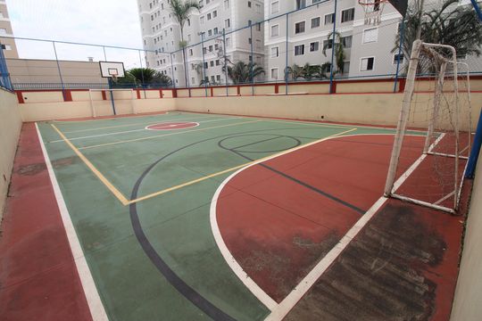 Área comum - Quadra Esportiva de apartamento para alugar com 2 quartos, 60m² em Conjunto Residencial Trinta E Um de Marco, São José dos Campos