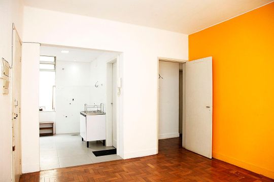 Sala de apartamento para alugar com 1 quarto, 55m² em Cidade Baixa, Porto Alegre