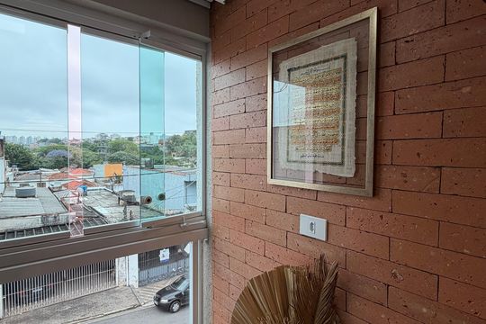 Varanda de apartamento à venda com 2 quartos, 57m² em Paulicéia, São Bernardo do Campo