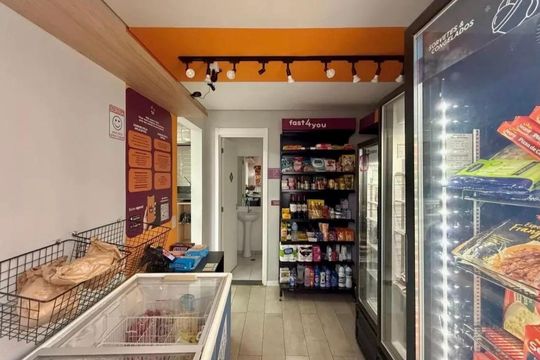 Área comum de apartamento para alugar com 2 quartos, 46m² em Santo Amaro, São Paulo