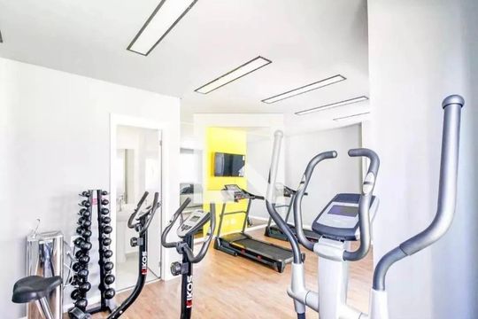 Área comum de apartamento para alugar com 2 quartos, 46m² em Santo Amaro, São Paulo