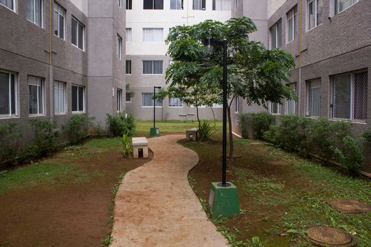 Área comum de apartamento para alugar com 2 quartos, 45m² em Jardim Gilda Maria, São Paulo