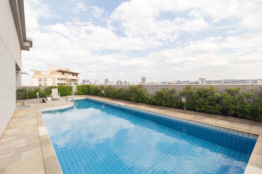 Área comum - Piscina de kitnet/studio à venda com 1 quarto, 30m² em Vila Osasco, Osasco