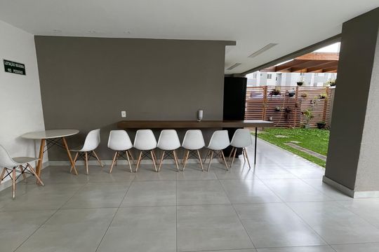 Área comum de apartamento à venda com 2 quartos, 42m² em Caiapos, Contagem