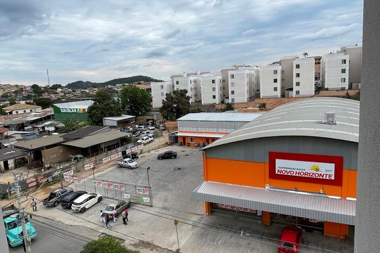 Vista do Quarto de apartamento à venda com 2 quartos, 42m² em Caiapos, Contagem