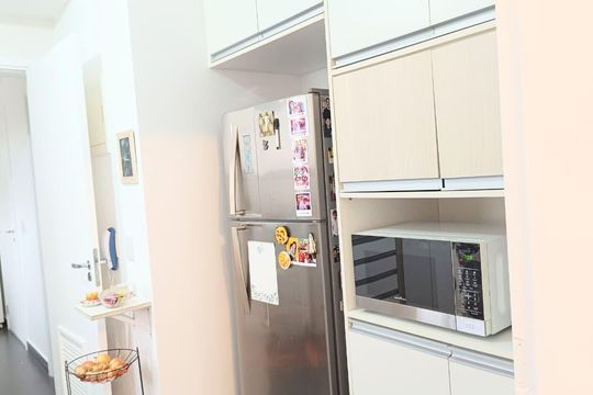 Cozinha de apartamento para alugar com 2 quartos, 89m² em Alphaville Conde II, Barueri