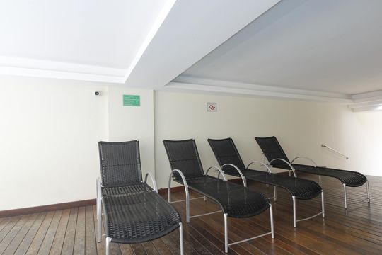 Área comum - Piscina de apartamento para alugar com 1 quarto, 40m² em Braga, Cabo Frio