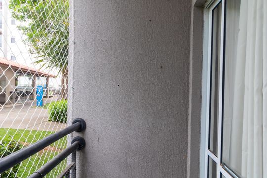 Sacada de apartamento à venda com 2 quartos, 44m² em Jardim Ipaussurama, Campinas